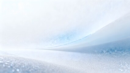 Obraz premium Abstract Winter Landscape with Snow Drifts and Glittering Frost, Serene and Cold Background for Design