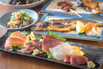 居酒屋の料理の雰囲気