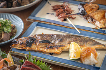 居酒屋の料理の雰囲気