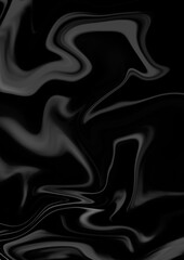 黒を基調とした流動性のある光沢模様