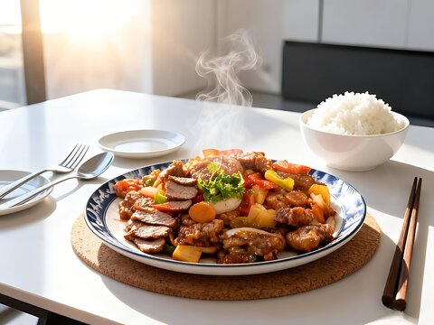 Chinese Cuisine Series : Delicious Twice-Cooked Pork 007