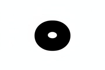 Black Circle with a White Dot: A simple, minimalist design featuring a solid black circle with a contrasting white dot at its center. Its clean lines and bold contrast invite contemplation.