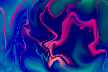 カラフルな流動性のあるグラデーションの背景