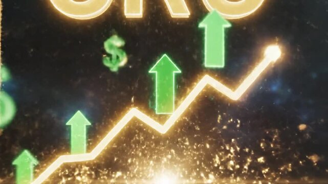 Cinematic Slow Motion Visualization of Digital Conversion Rate Optimization CRO Growth Strategy Showing Business Success Performance Analytics and Marketing Progress in High Definition 4K Quality