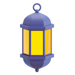 Lantern 3D Illustration
