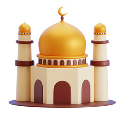 Mosque 3D Illustration