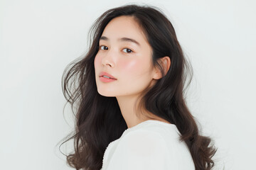 美女, 化粧品, ビューティー, 美容, 女性, 女, 美しさ, 顔, 髪の毛, 肌, 目, モデル, ファッション, 人々, 人, 世話, 頭, ブルネット, 笑う, 化粧, 淑女, アップ, うっとりさせる魅力, 唇, スキンケア, ナチュラル, 1, 笑みを浮かべている, スパ, 清潔な, スタジオ, 見る, 好色, 金髪, 裸, 新鮮, 歯, かた, ユース, 13歳から19歳の, ポーズ