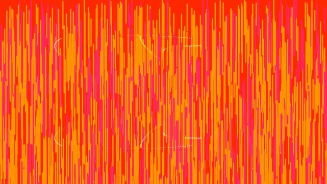 Vibrant Pink Binary Code Digital Stream Animation