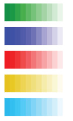 Obraz premium Vector design template featuring a set of colorful ribbons and blank paper banners with web labels, business tags, and decorative icon elements for website signs