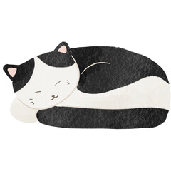 水彩風のかわいい猫イラスト素材｜猫・動物・ペット