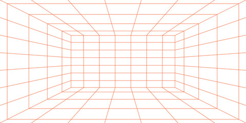 Minimalist White and orange Abstract Background with Halftone Texture and Paint Brush Strokes