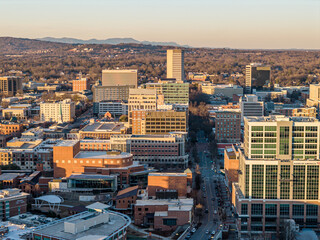 Greenville, South Carolina downtown