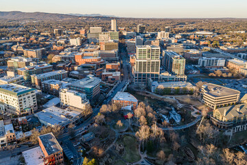 Greenville, South Carolina downtown