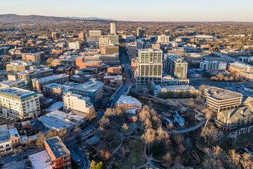 Greenville, South Carolina downtown