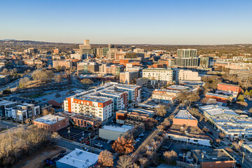 Greenville, South Carolina downtown
