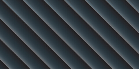 Obraz premium Dark Gray Diagonal Stripes Pattern Background.