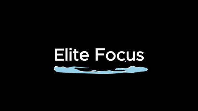 A video showcasing the Elite Facts logo with a crown and text on a black background