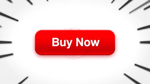 Red "Buy Now" Button with White Text on White Background - E-commerce Concept