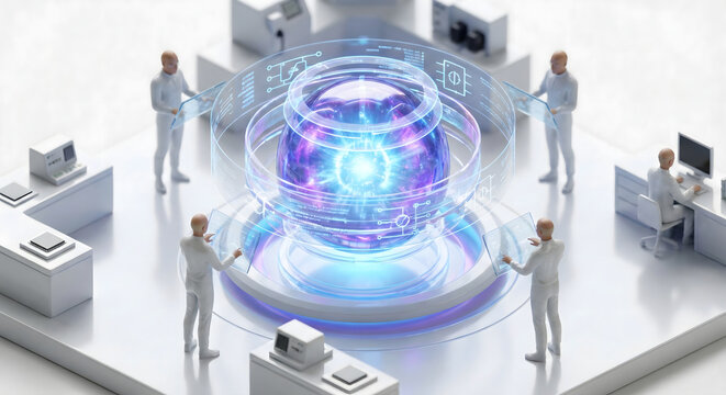 超発光量子コア中央配置
