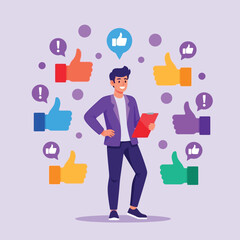 Professional Getting Positive Feedback Rating