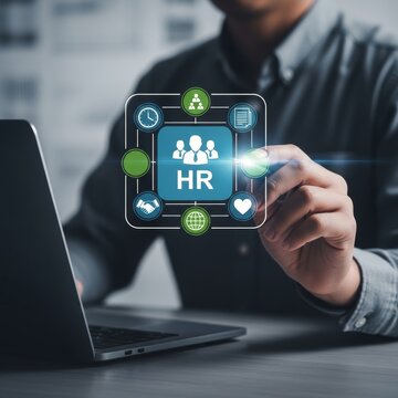 Human Resources Management Technology Interface with Various HR Functions