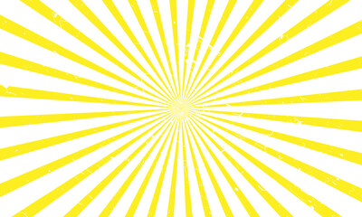 Fototapeta premium Burst yellow background