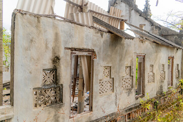 An abandoned monastery.

A monastery from the time of French colonization in Vietnam, near Cam Ranh. Ancient French architecture. 