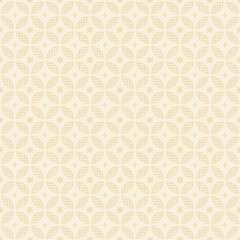 Gold vintage abstract vector seamless pattern, traditional Japanese geometric design.