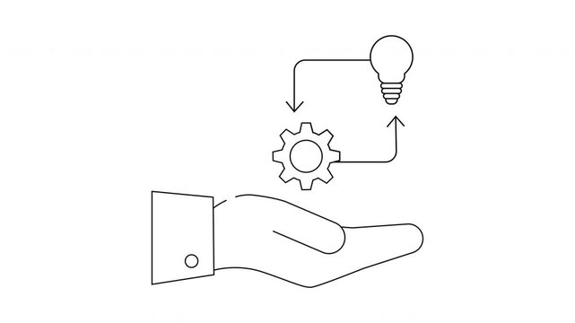 Innovation Process - Idea to Implementation - A Visual Guide.