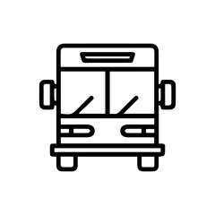 Public Transit Bus Icon