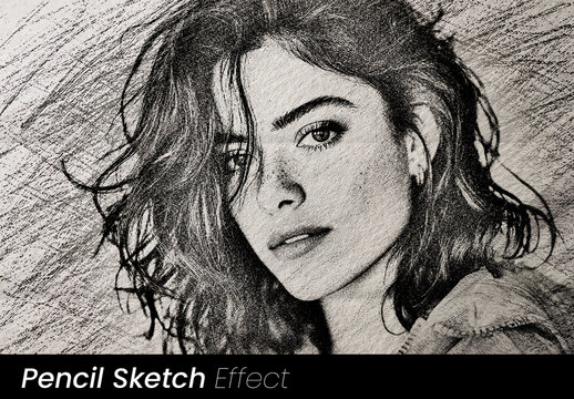 Pencil Sketch Photo Effect