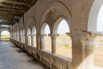 An abandoned monastery.

A monastery from the time of French colonization in Vietnam, near Cam Ranh. Ancient French architecture. 