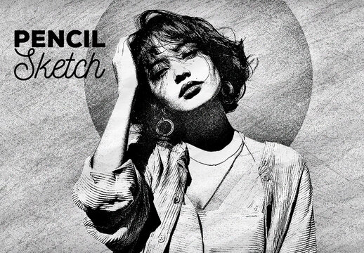 Pencil Sketch Photo Effect