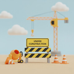under construction design