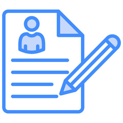 Resume Writing Icon