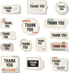 Obraz premium Set of minimalist 