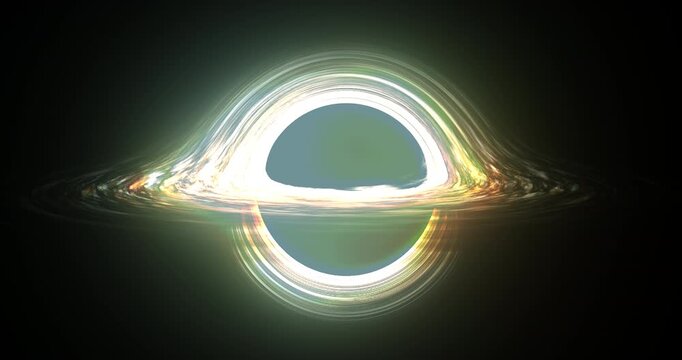 Space background: A powerful black hole pulling light and matter in the cosmos.