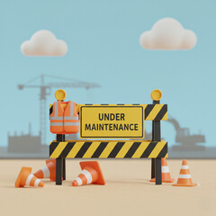 under construction sign