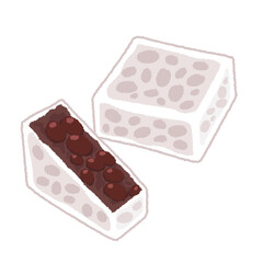 きんつばのイラスト