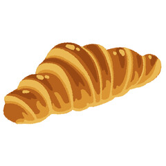 クロワッサンのイラスト