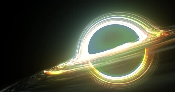 Space background: A powerful black hole pulling light and matter in the cosmos.