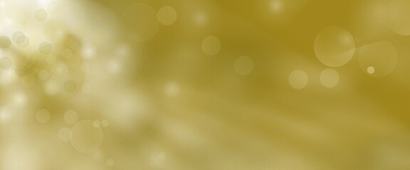 Luxury Gold Light Glow with Soft Blur