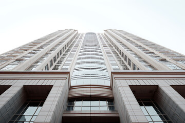 Modern Skyscraper Architecture: Explore High-Rise Glass Structures and Urban Skyline in Contemporary Cityscape Design