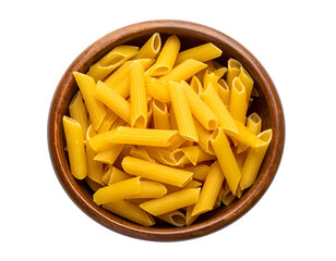 pasta in a glass bowl, PNG file transparant background
