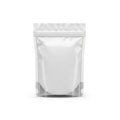 A transparent plastic bag filled with a white powdery substance.