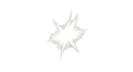 Obraz premium Stunning white explosion effect with sharp dynamic lines