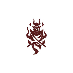 Samurai Burning Logo