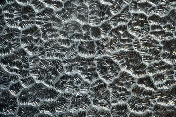 模様ガラス　ガラスの模様