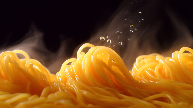 italian pasta tagliatelle