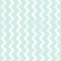 Soft Blue and White Chevron Geometric Pattern